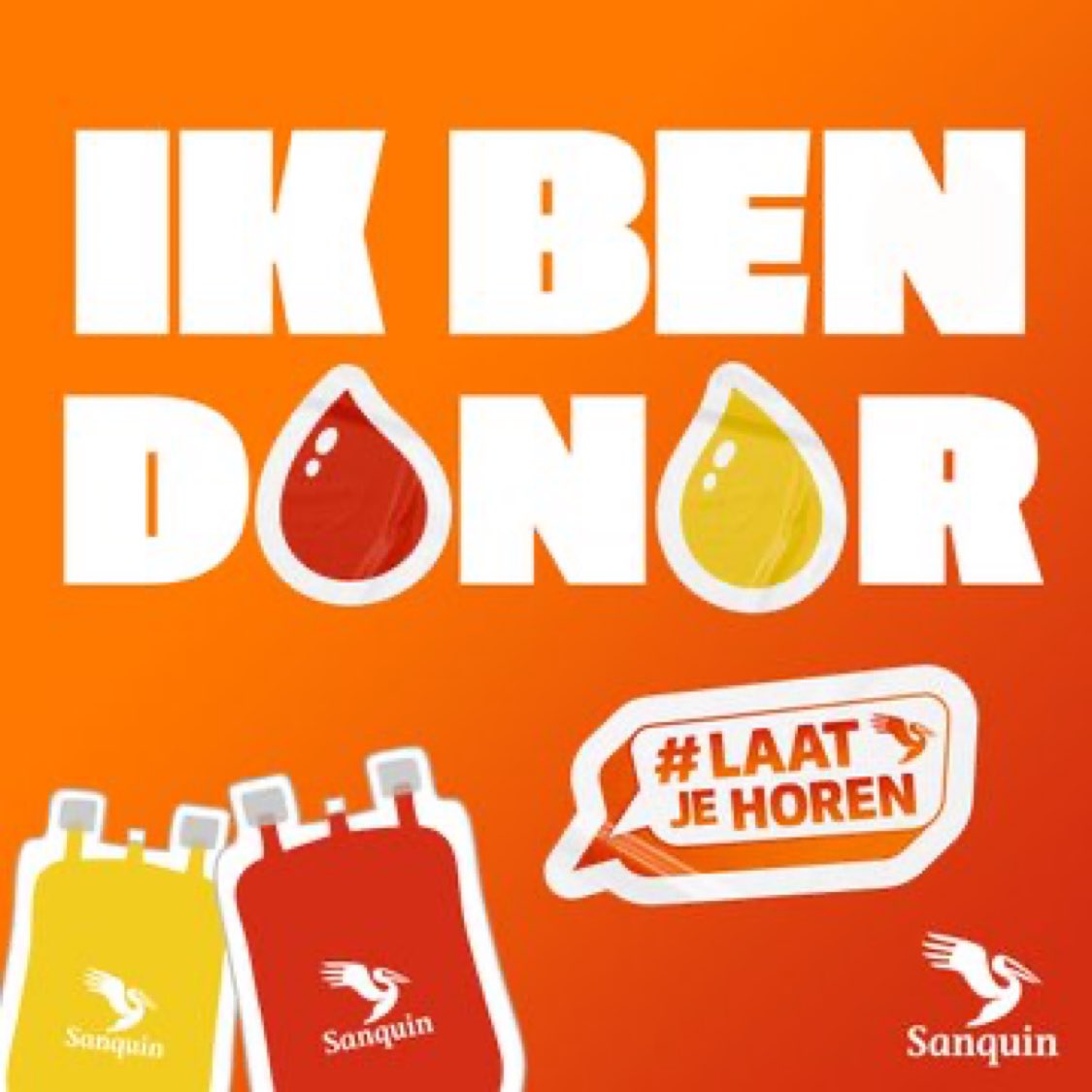 Inmiddels al 80 keer ! #sanquin #ikbendonor
