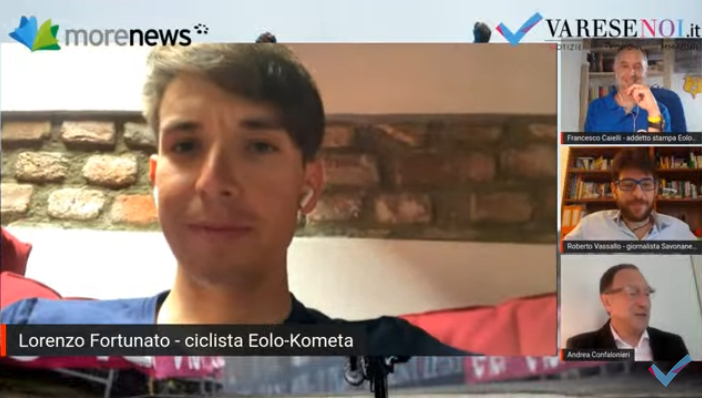 🗞️ <a href="/VareseNoi/">VareseNoi</a>.  
📰 "Riviviamo l'impresa dello Zoncolan insieme a Lorenzo Fortunato - Il commento al Giro d'Italia":
youtube.com/watch?v=abZbxm…. #EOLOKOMETACyclingTeam
