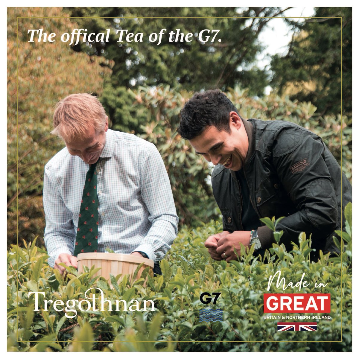 Tregothnan's tweet photo. Welcome @G7 to #Cornwall for the #BestSummitEver 🍃 https://t.co/9CTiKLrhaR