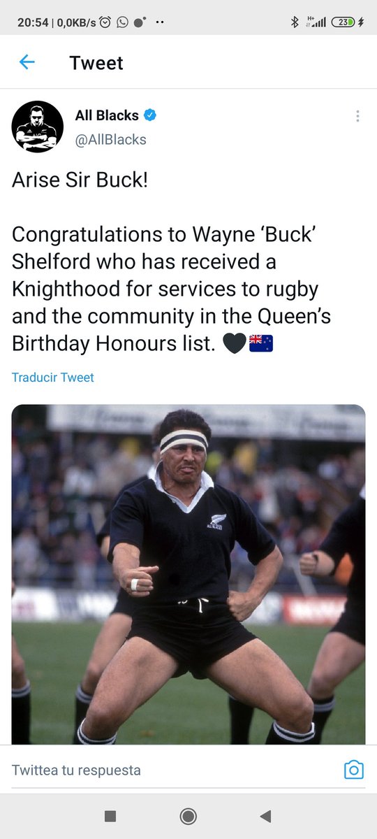 Felicidades Wayne!! Leyenda del rugby, muy merecido. Gracias por ayudar a esta película a ver la luz.