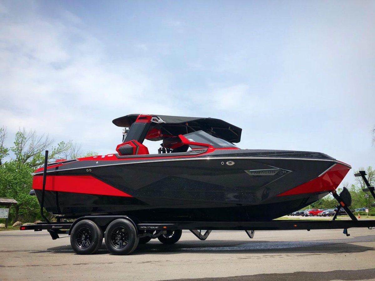 NautiqueBoats's tweet photo. 🔥 #G23Paragon delivery from the team at @SeagerMarine! https://t.co/Sncizrq10K