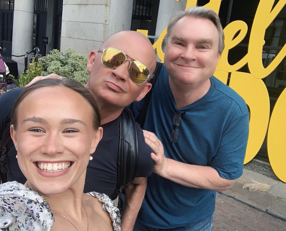 strassen's tweet photo. A work and play lunch with creatives today to encourage and more. #theatre https://t.co/co61nf11hh