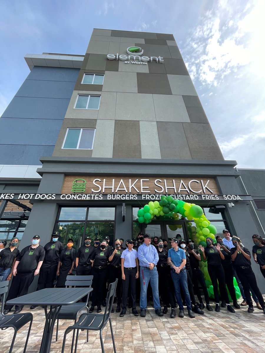 Welcome to Tampa, <a href="/shakeshack/">SHAKE SHACK</a>! 🍔😋We're excited to have you in the neighborhood at <a href="/MidtownTampa/">Midtown Tampa</a>!