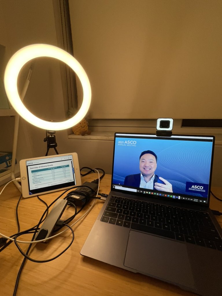 herbloong's tweet photo. Good #morning, #afternoon, #evening @ASCO #ASCO21 peeps worldwide 😀 It’s 2:45am #hongkong time! See you all at the #Head and #Neck oral abstract session 😀 @OncoAlert @CUHKMedicine #virtualjetlag https://t.co/3xPdYnxODj