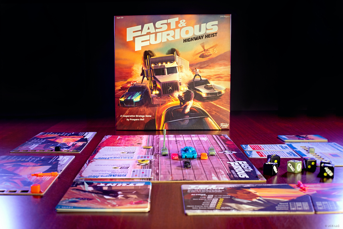 Fast & Furious: Highway Heist, Board Game