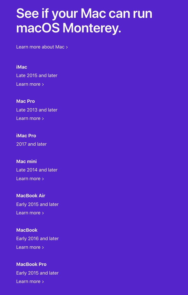 soykanozcelik's tweet image. Which Mac&apos;s will be use #macos12 #monterey #WWDC21