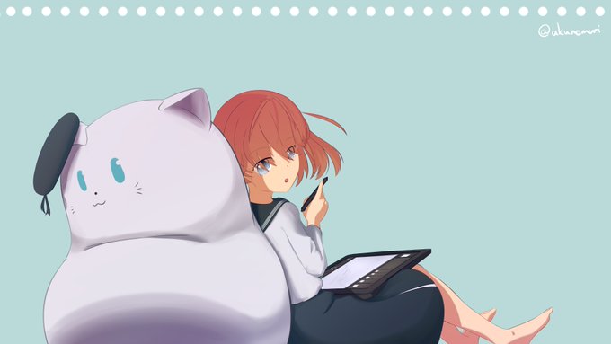 絵が描けるのブイチューバーにはちょっと好感が持てます。PIXIVへ(無背景あり):みずふなーと 