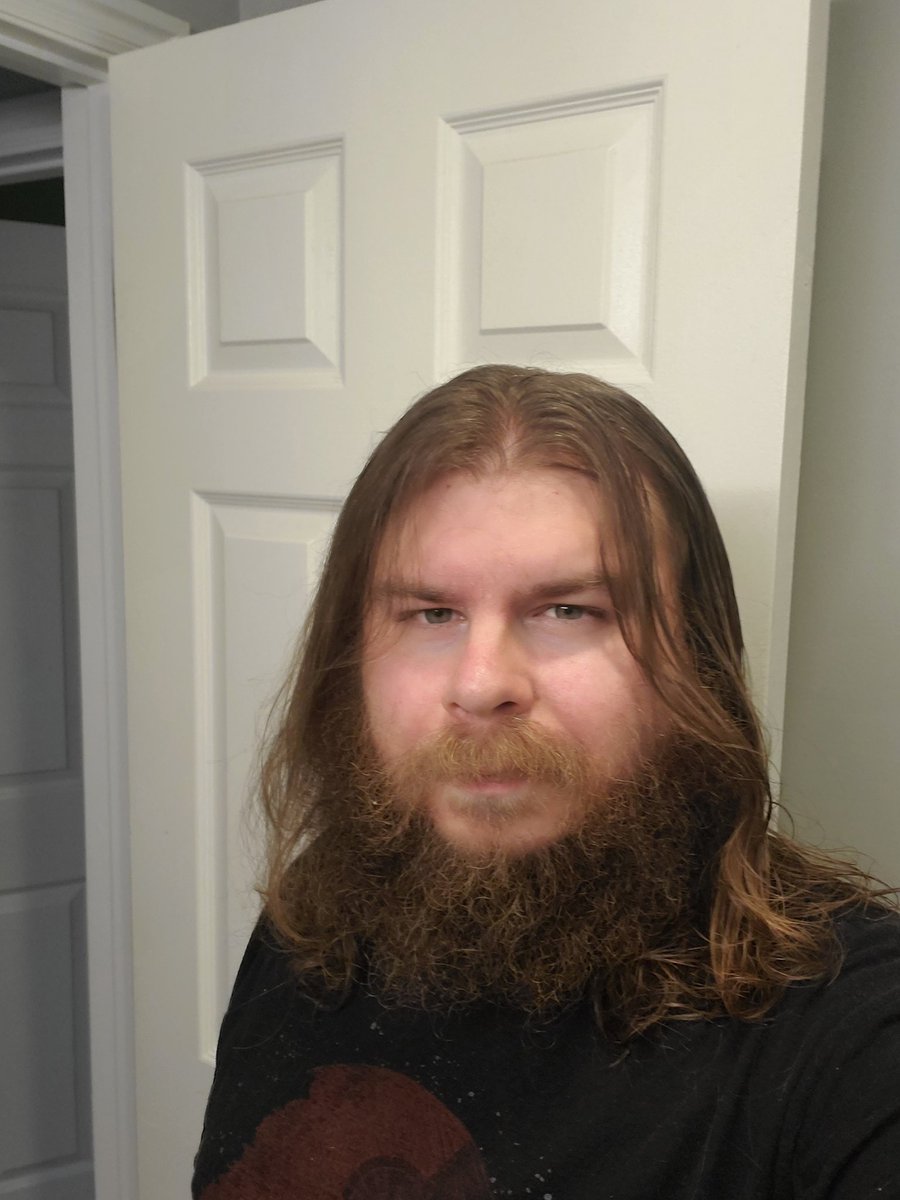 Last day looking like a wild man, getting the mop cut off tomorrow