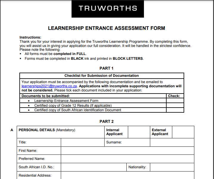 truworths-learnership-2023-application-form-printable-forms-free-online
