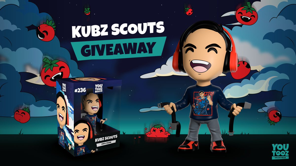 THAT DUDE YOUTOOZ GIVEAWAY! All you have to do is RT + follow @Youtooz to get a chance to win this bad boy! winners are announced on the drop day june 11th, so LETS GET IT!