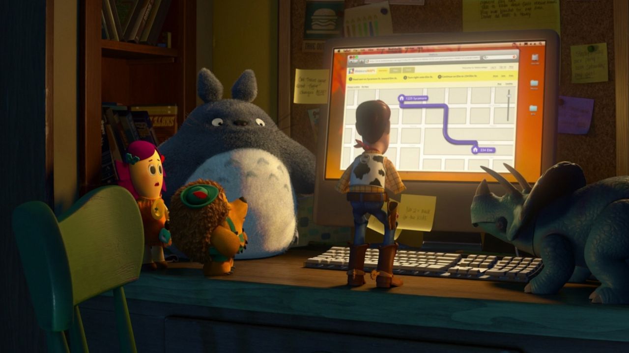 Totoro en Toy Story 3