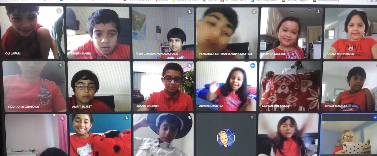 We had a blast today participating in virtual field day! Go Team Red!!! <a href="/RLCPrincipal/">Diane Insari</a> <a href="/RLC_Coyotes/">Rosa Lee Carter ES</a>