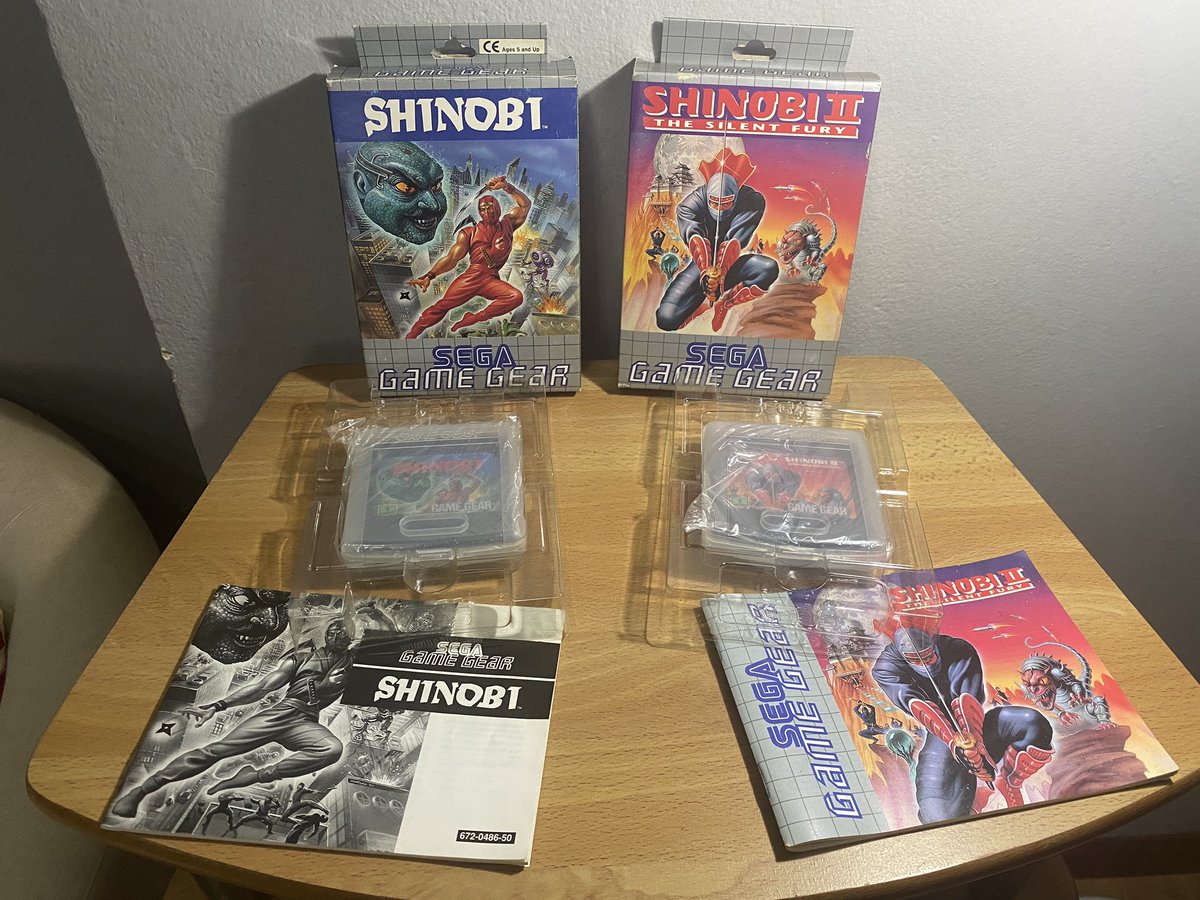 retroconsolero's tweet photo. Para hoy dos pesos pesados que están en todos los top ten de juegos para la plataforma.
Día 65, Juegos 63 y 64: SHINOBI Y SHINOBI II https://t.co/HXqB6X1KaT