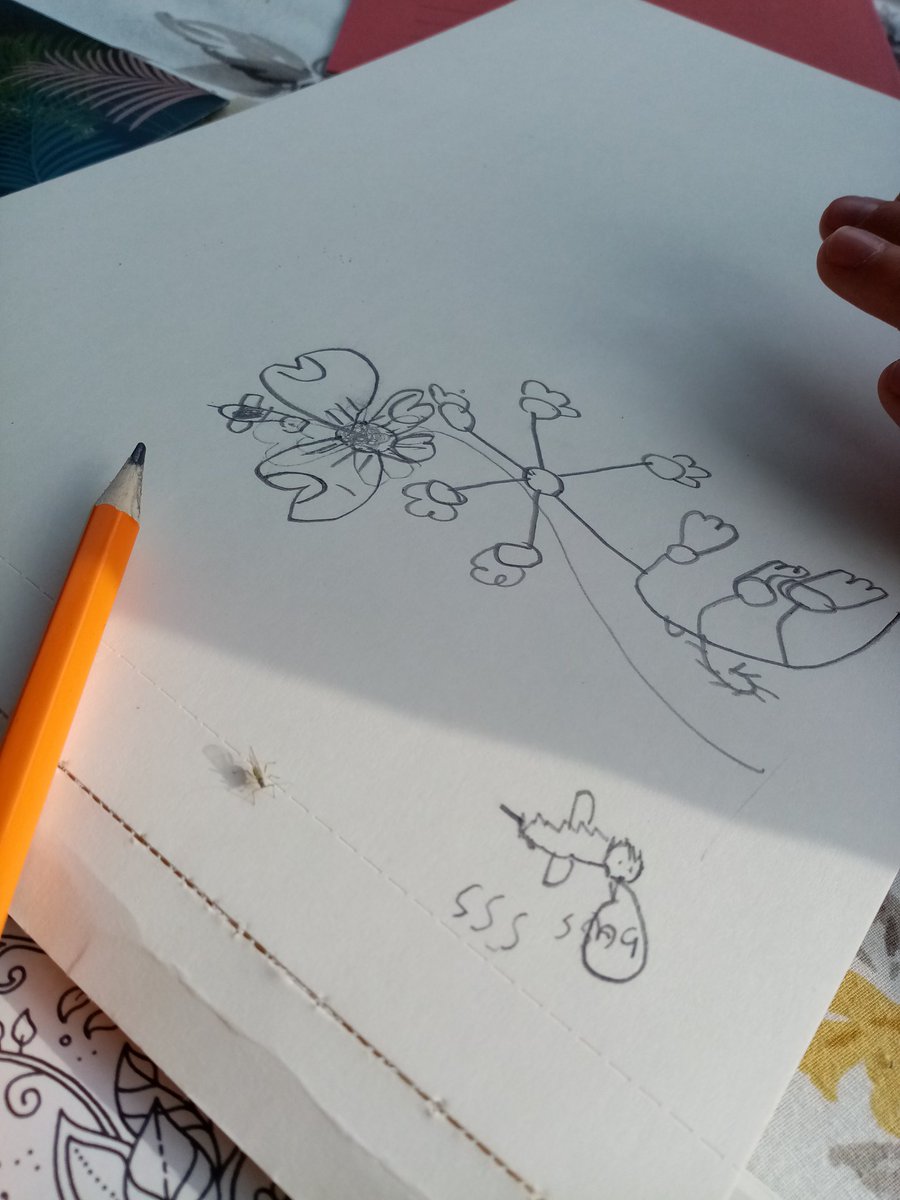 NMLPerkster's tweet photo. Greenfly came to see the our flower pictures #30DaysWild https://t.co/HN4bY5FRG8
