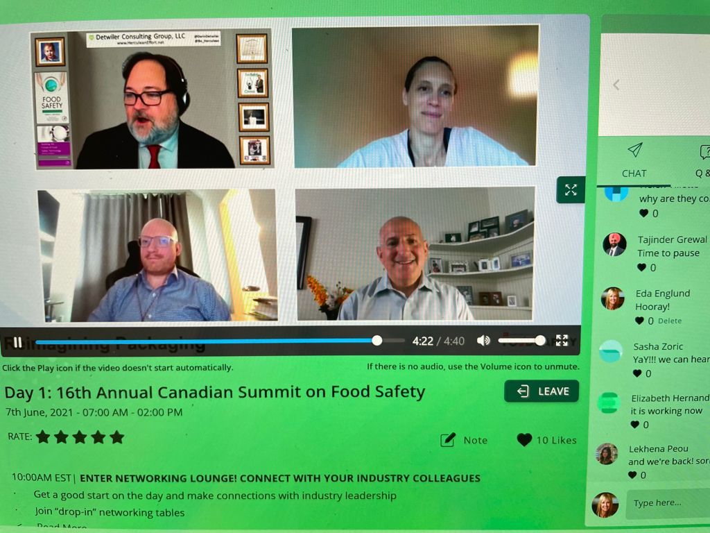 Proud to represent @AsiaPulpPaper and join my colleagues <a href="/ClemenceSchmid/">Clemence Schmid</a>, @alexanderBromage @DarinDetwiler, #FoodSafetyS2021 conference,  discussing innovation and the future of #SustainablePackaging, <a href="/tetrapak/">Tetra Pak</a> <a href="/loopstoreuk/">Loopstore UK</a>