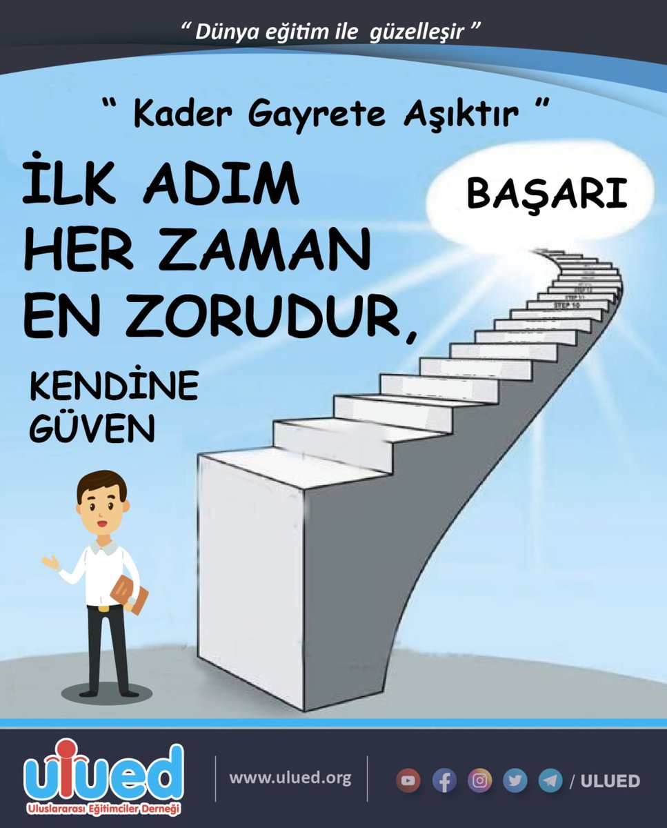 Başlamak bitirmenin yarısıdır derler ya büyüklerimiz.