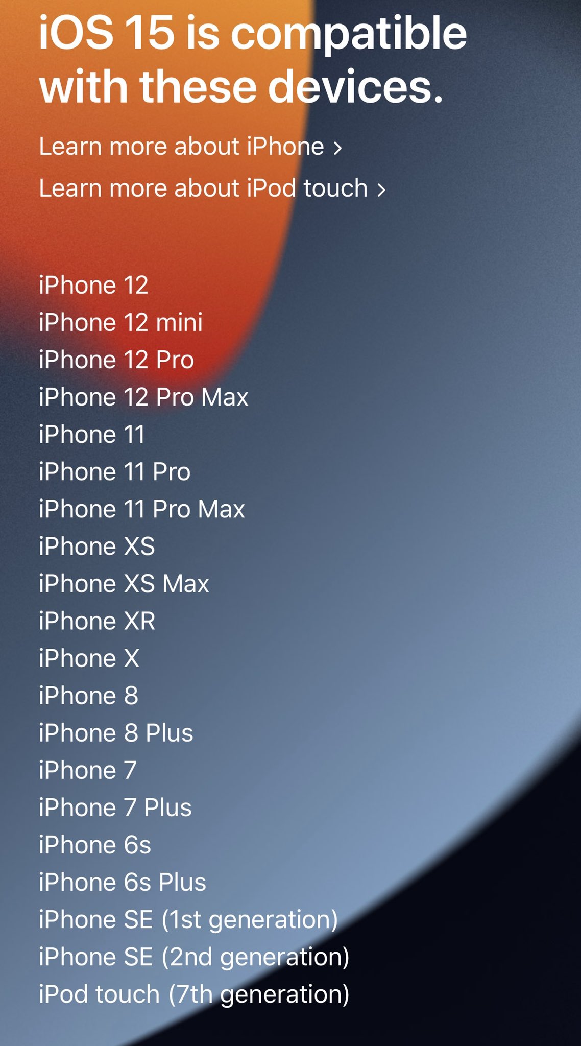 Compatible top with iphone