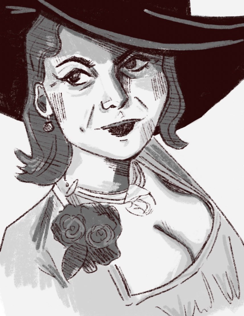 n3koyello's tweet photo. alcina sketch #ladydimitrescufanart #residentevilvillage #RE8Village https://t.co/DIlv0qhJFp