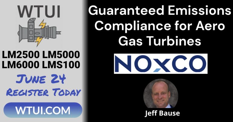 GoNoxco's tweet photo. Jeff Bause will present at the upcoming Western Turbine Users, Inc. 2021 Vrtual Conference on 6/24. More info/registration: https://t.co/tg0Myggrb4
Bause will present: Guaranteed Emissions Compliance for Aero Gas Turbines.  #WTUI #emissionscompliance #powergeneration #turbines https://t.co/2TJ549YPBS