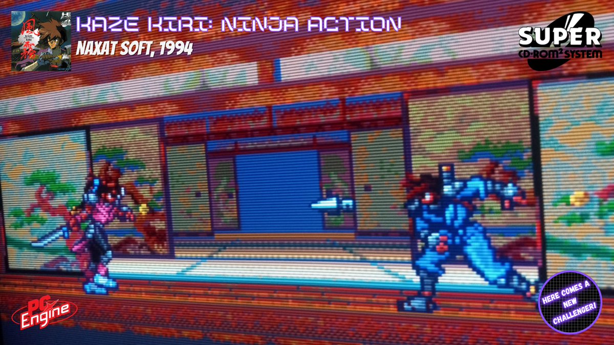 here_challenger's tweet photo. Kaze Kiri: Ninja Action - Naxat Soft, 1994
#PCEngine #SuperCDROM #Retrogaming https://t.co/4TMUMn6dtB