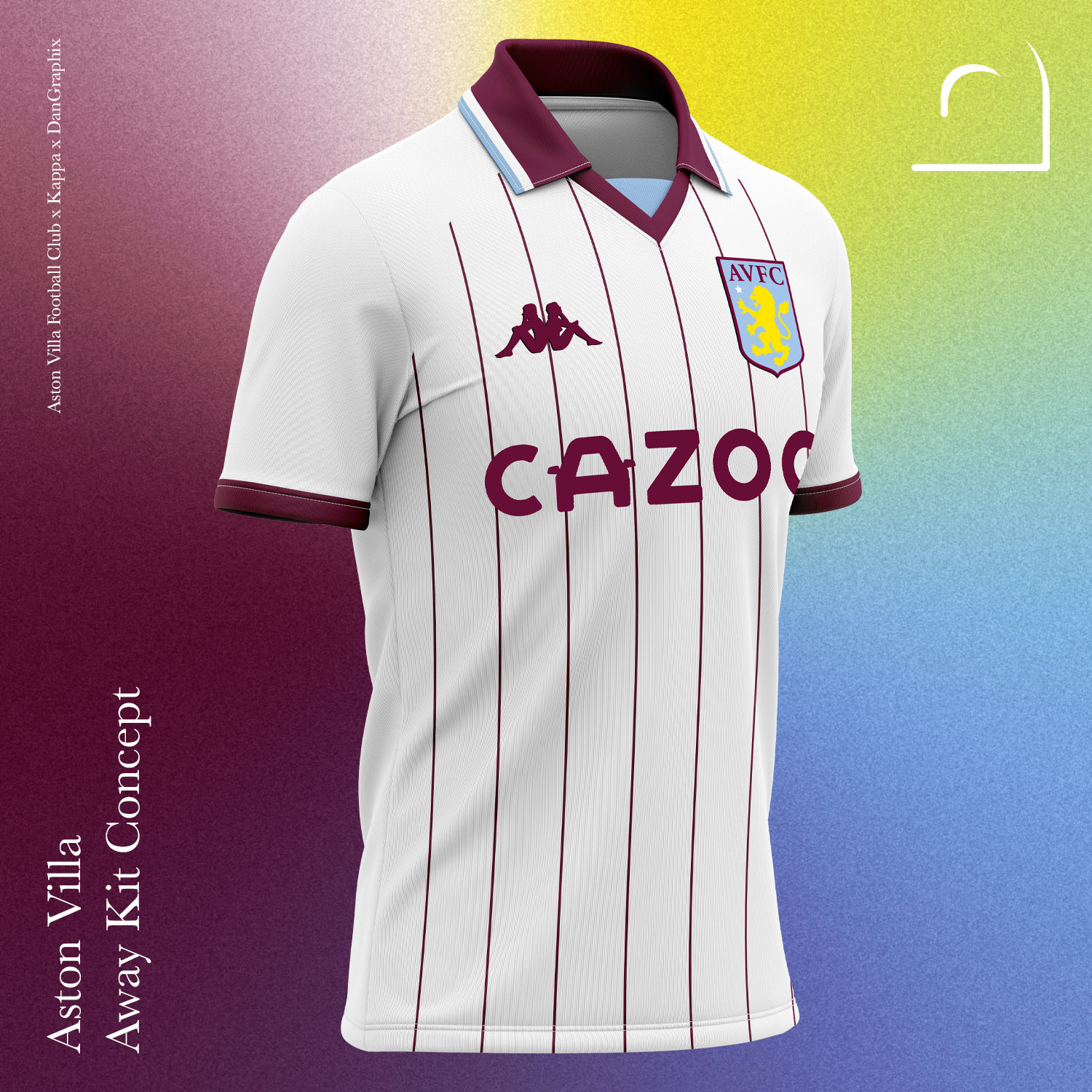 villa away shirt