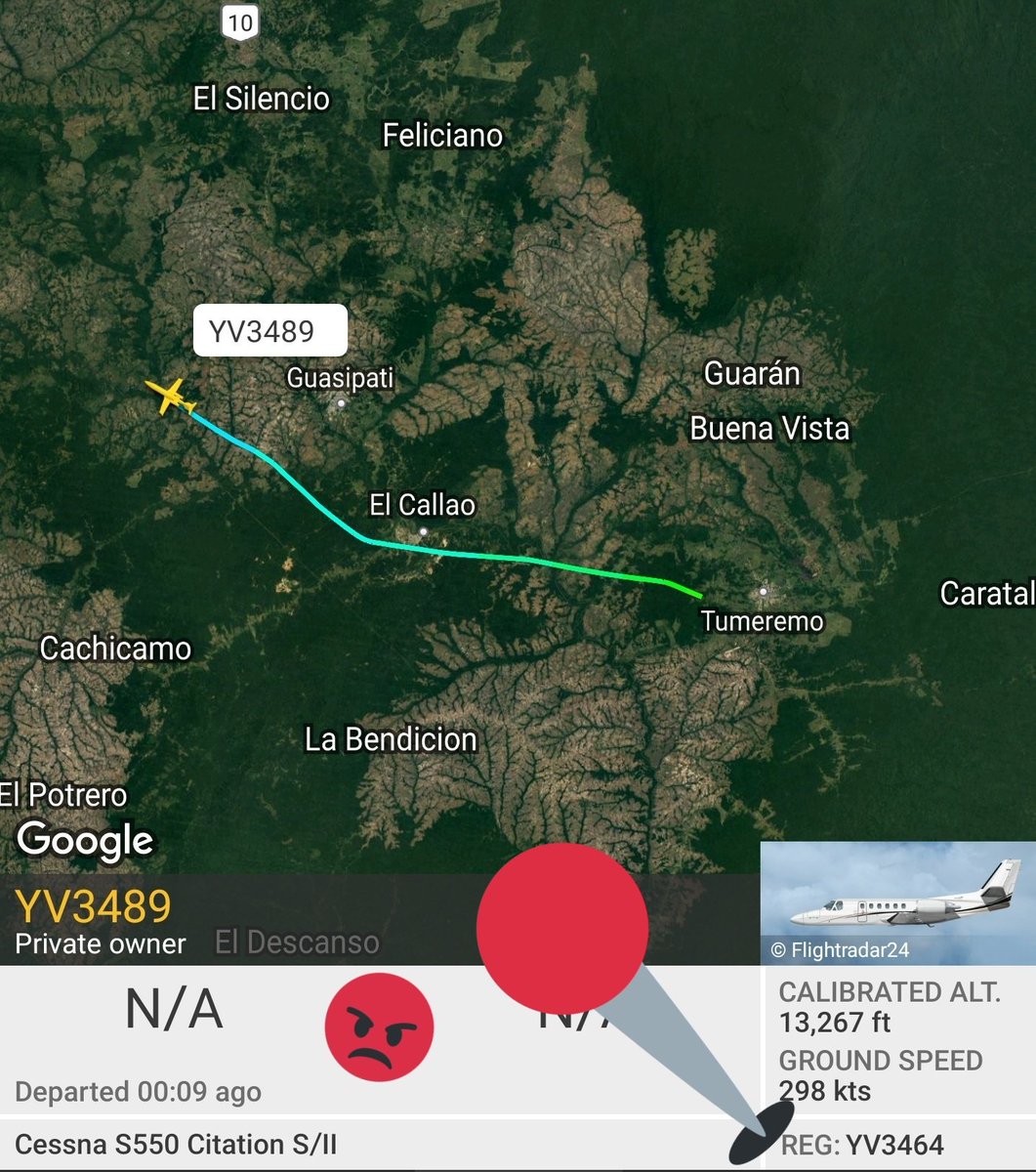 Arr3ch0's tweet photo. Corrección, es registro #YV3464 usando vuelo/código de llamada #YV3489. https://t.co/MyDN9xi02J