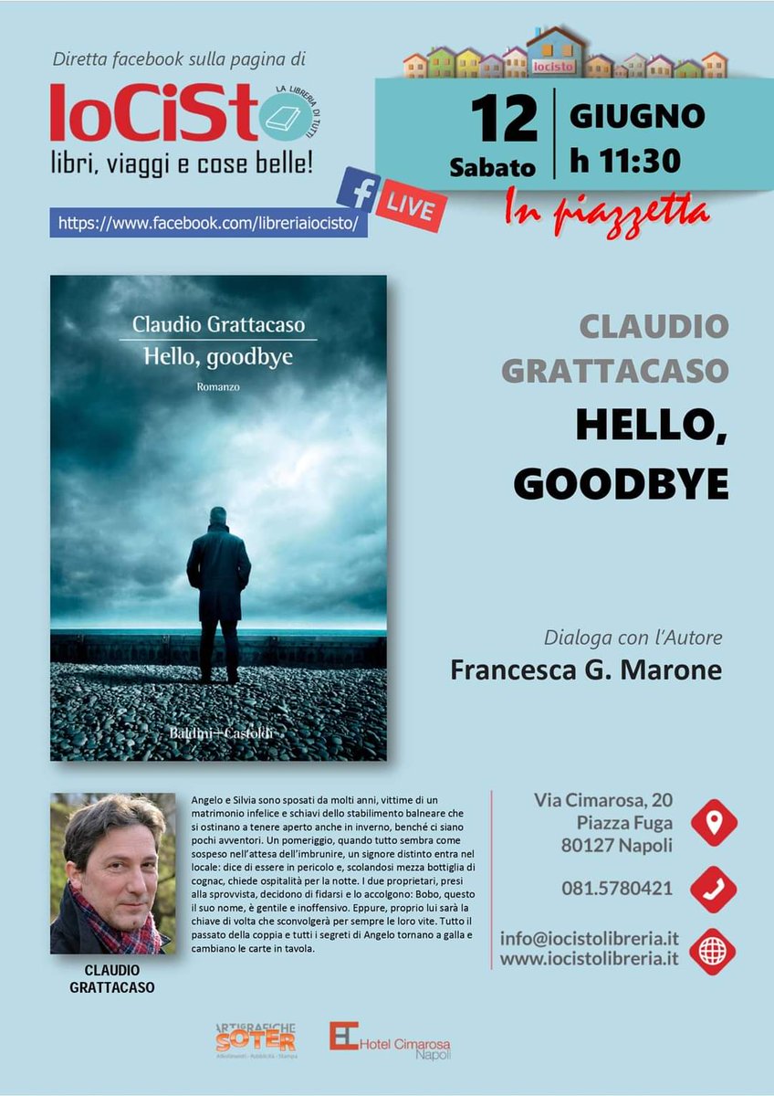 Amici di Napoli, prima presentazione dal vivo di Hello, goodbye. Grazie a Francesca G. Marone