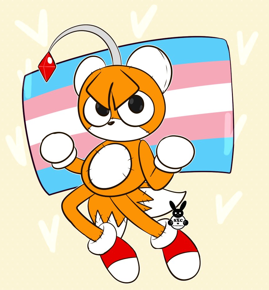 Javivi🐰 on X: Eggman said trans rights 💪🏳️‍🌈 Build as a non  binary/male badnik, Tails Doll (Later known as Doru) always knew she was a  girl #fanart #eggman #tailsdoll  / X