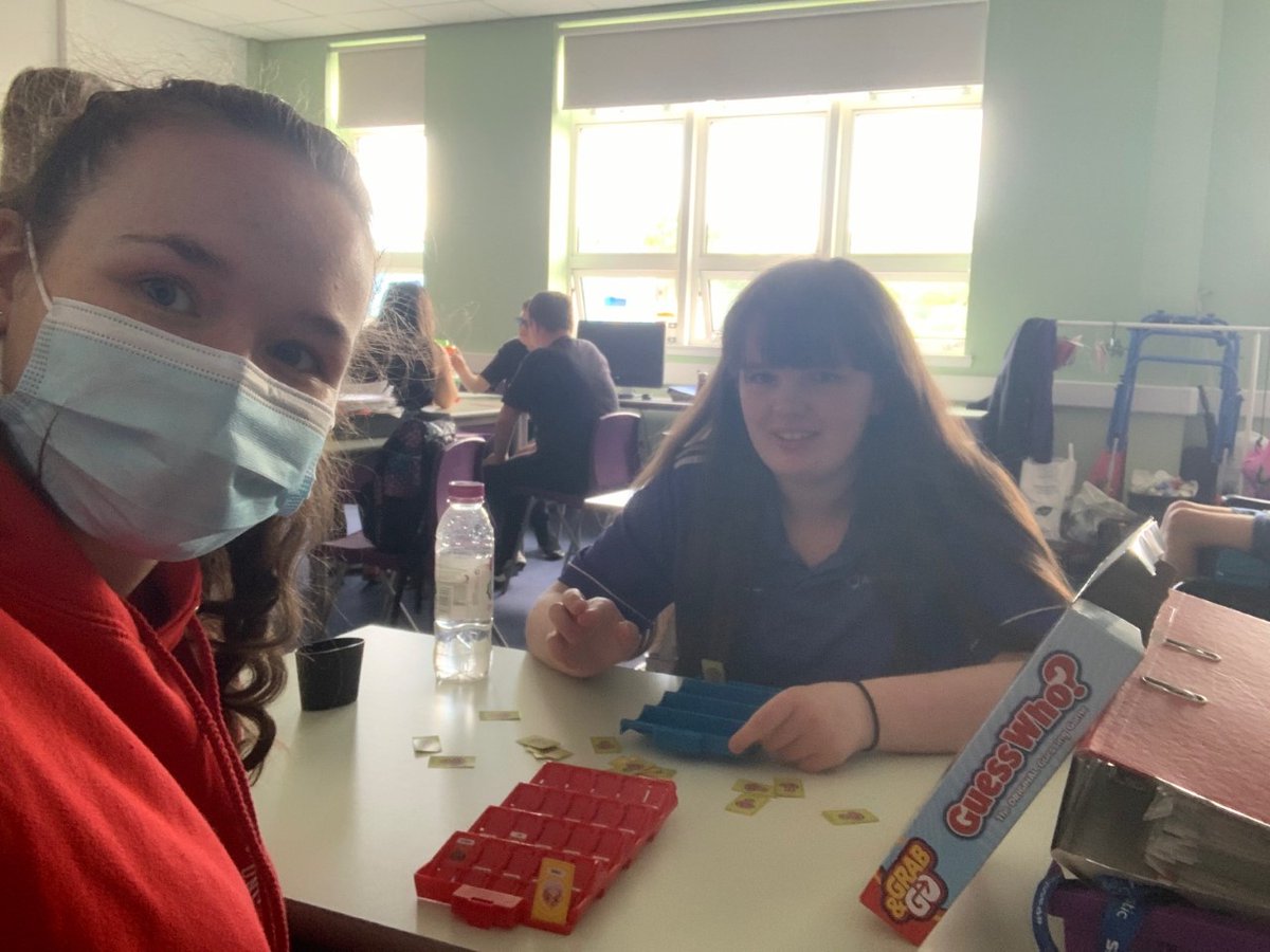 Today was our final Play Unified session with our amazing Ambassadors, Tasha & Jenna. We finished with board games and it was great fun! 😁