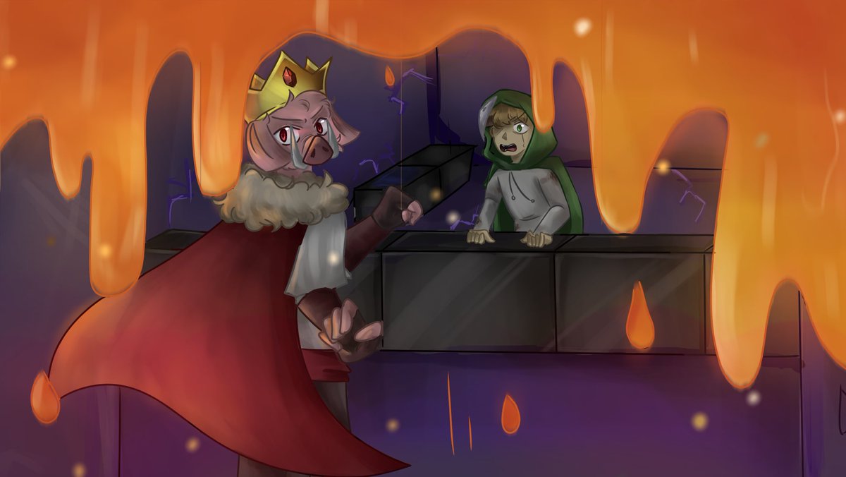 Careecent_'s tweet photo. Roommate arc 
#technofanart #dreamfanart https://t.co/lFL3H1NSB3