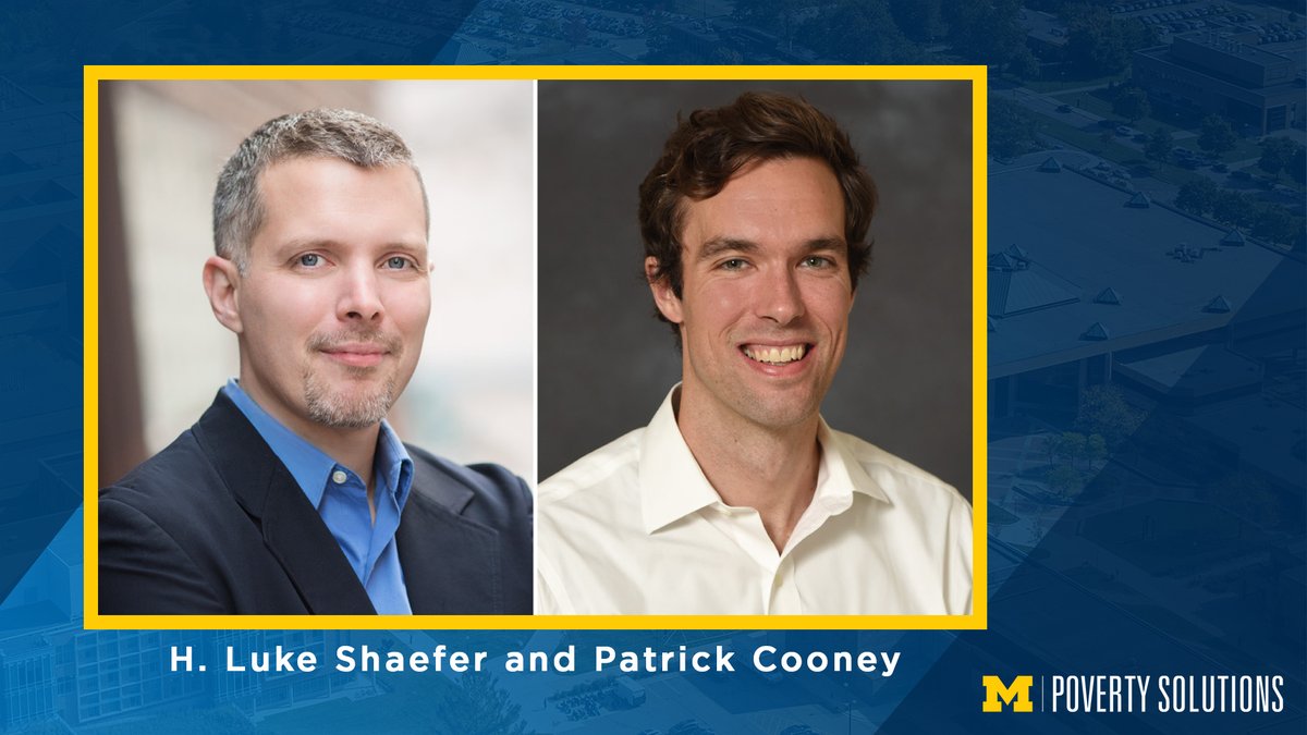 UMich's tweet image. New research by Luke Shaefer and Patrick Cooney of #PovertySolutions found material hardship in US  households fell sharply following the passage of the COVID-19 relief bill in late December 2020 and the American Rescue Plan Act in March 2021. myumi.ch/R5VEm