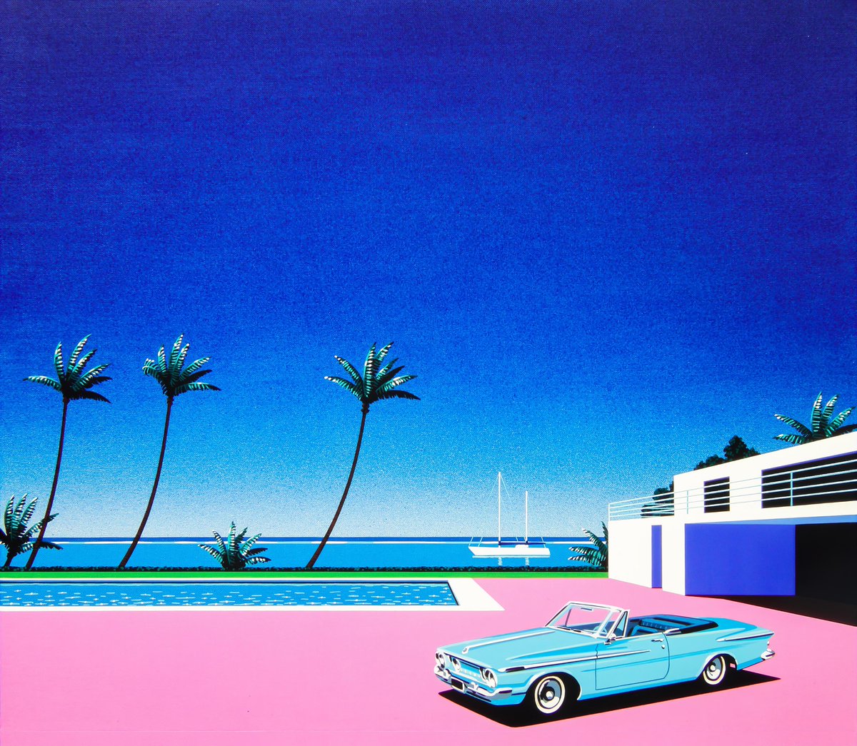 rishimody's tweet photo. i want to live inside a hiroshi nagai painting https://t.co/fspq5K9lMX