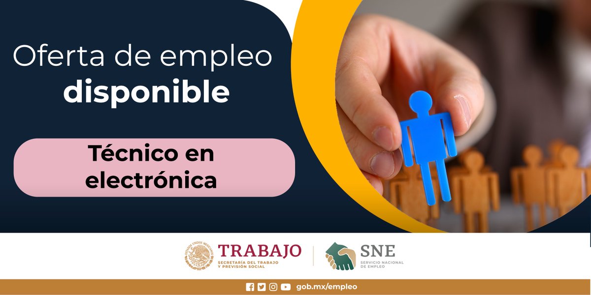 Se solicita Técnico en electrónica $14,000.00 en "COCA COLA PLANTA GUADALUPE" #NuevoLeón Verifica los detalles en: bit.ly/3wVBVyi si cumples con el perfil laboral postula en: empleo.gob.mx/loginGOB ☎ 800 841 2020 #SNEparaTodos   #EmpleoParaTodos