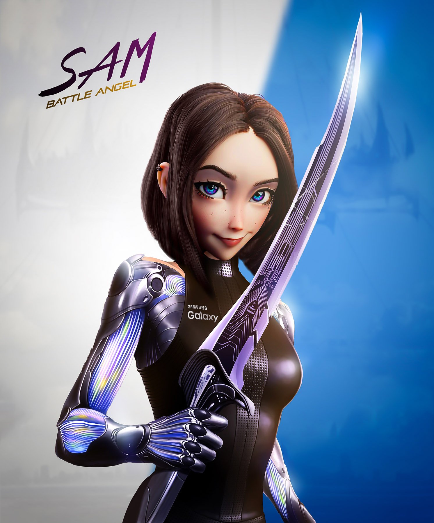 Sam Samsung on X: Alita uwu #AlitaBattleAngel #SAM #Samsung