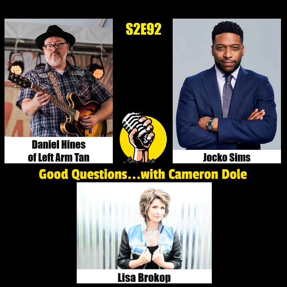 In this episode, we visit with Daniel Hines of <a href="/leftarmtanband/">LeftArmTan</a>, <a href="/jockosims/">Jocko Sims</a> of @nbcnewamsterdam, and Canadian country artist <a href="/lisabrokop/">Lisa Brokop</a>. gqwithcam.com/s2e92-hines-si…

#podcast #radio #GQwithCam #goodquestions #countrymusic #television #nbc #texas #texasmusic #canada #nashville #ny