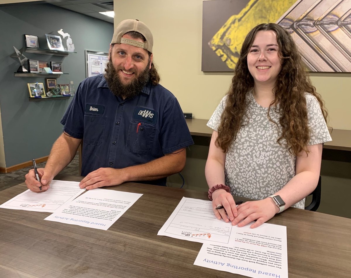 dewysmfg's tweet image. For the second week of National Safety Month, DeWys team members have the opportunity to get creative and suggest innovative solutions to made up safety hazard scenarios.  

#STEPupforsafety