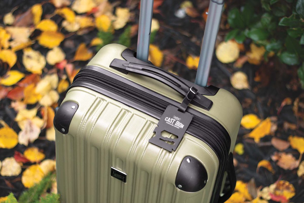This week, we're featuring products from our sleek and stylish Barrow Collection! The Barrow Tag isn’t your traditional luggage tag - it offers a spot for your contact information along with 8 other functional tools.