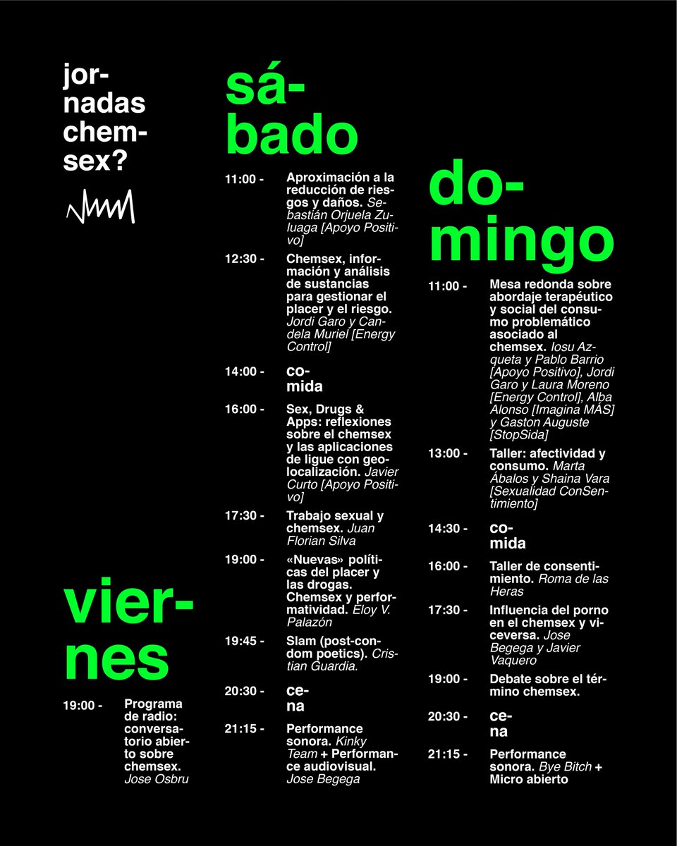 marikasMMM's tweet photo. Aquí os dejamos la programación completa: https://t.co/vNlTf2DRXK