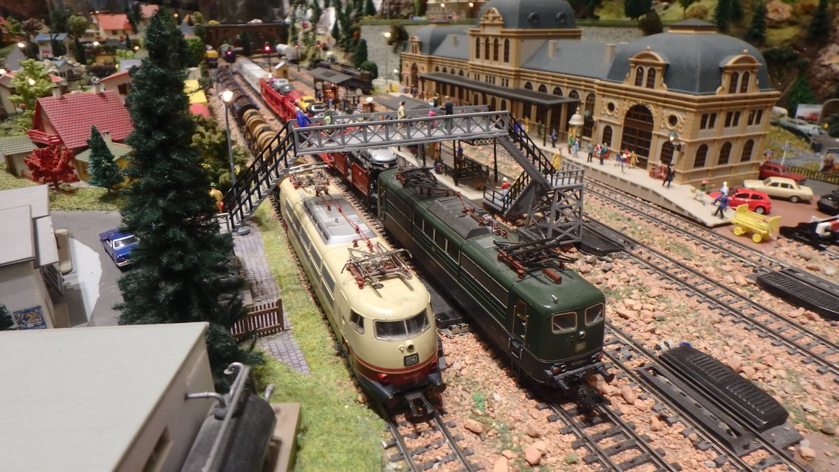 There are lots of trains and so much detail to check out.