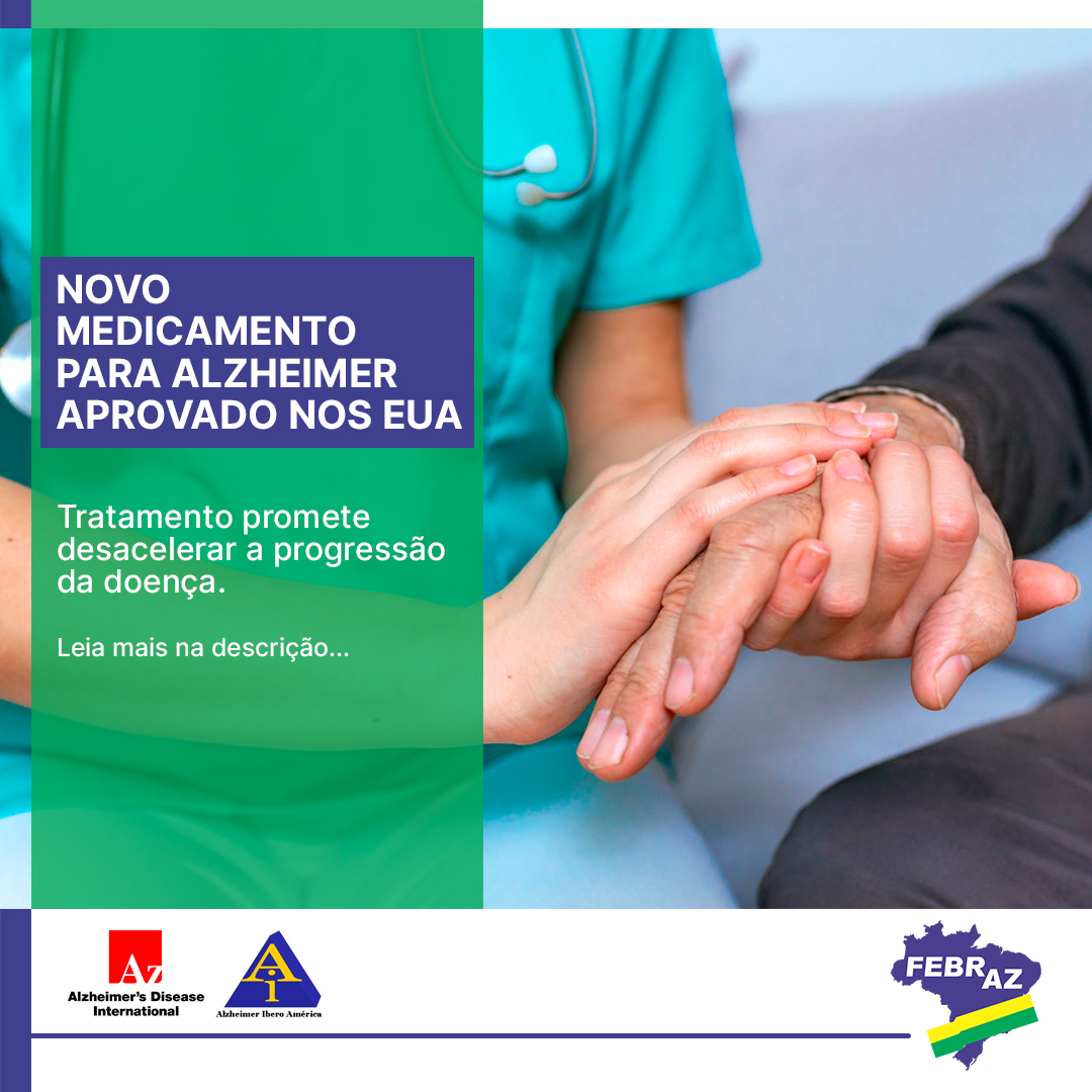 Após 20 anos de pesquisa, um novo remédio para o tratamento da Doença de Alzheimer foi aprovado hoje nos Estados Unidos. #alzheimer #aducanumabe #febraz