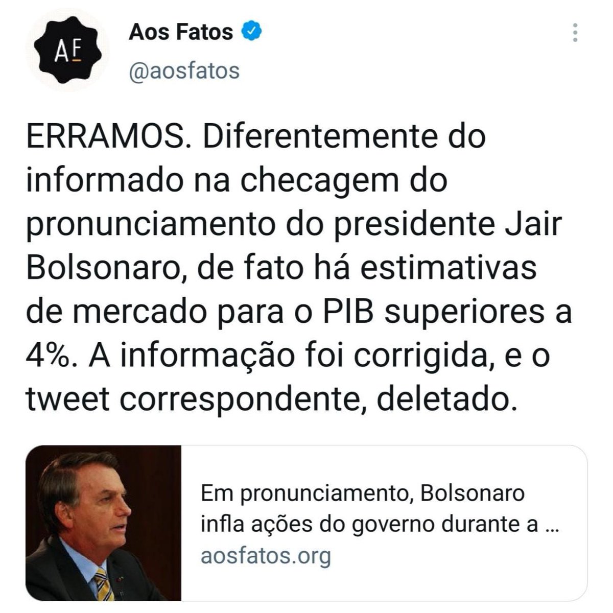 jairbolsonaro's tweet image. - É mesmo? Quem diria.
