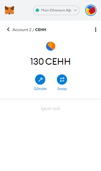 airdroptakipxyz's tweet photo. Trustwallet-Metamask cüzdanınız Eth ağında iken özel jeton ekle deyip aşağıdaki contract adresini yapıştırmanız yeterli.  130 CEHH token otomatik gelecek. 

#Metamask #Trustwallet   #Uniswap #FreeAidrop 
Contract addres:
 0x4f38f4229924bfa28d58eeda496cc85e8016bccc https://t.co/N28Te2iO98