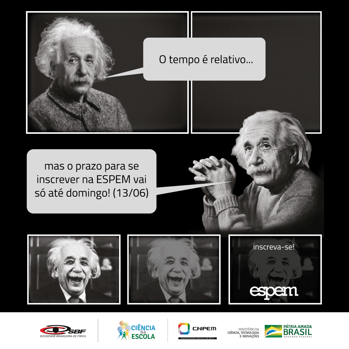 CNPEM's tweet photo. ATENÇÃO PROFESSORES!
ÚLTIMA SEMANA de inscrições para terceira edição da Escola Sirius para Professores do Ensino Médio (ESPEM 2021), que será realizada de 26 a 30 de julho de 2021, em formato virtual.
#CienciaBrasileira #CNPEM #MCTI #VaiSirius #ESPEM #fisica #quimica #biologia https://t.co/u61AjtD9d1