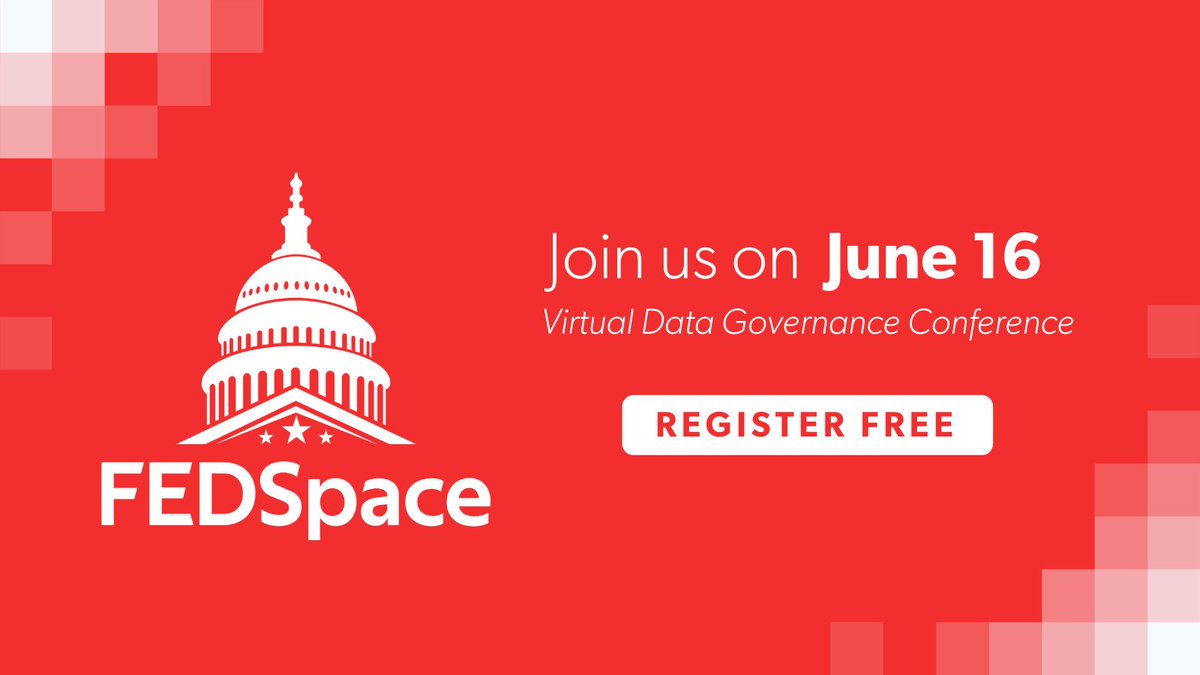 FEDSpace22's tweet photo. Just 9️⃣ days until #FEDSpace! But who's counting? 😄
Sign up to hear experts from the federal government share how they use #data to make decisions and meet mission goals.
👉 https://t.co/6Jge77JrFw https://t.co/jeZw5Erde0