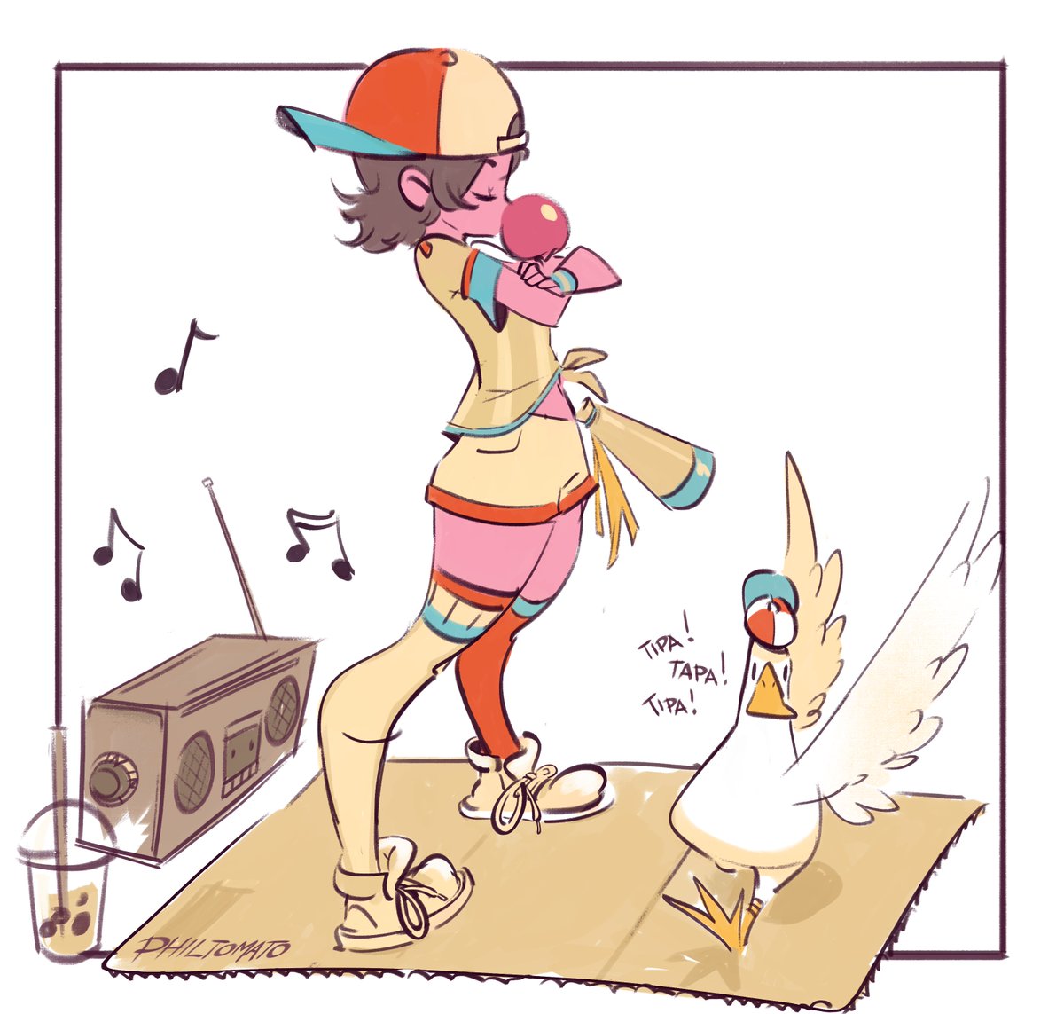 Did Shuba for today's stream. Just can't get enough of that dancing duck. <3 https://t.co/2aoPuEqJbC 