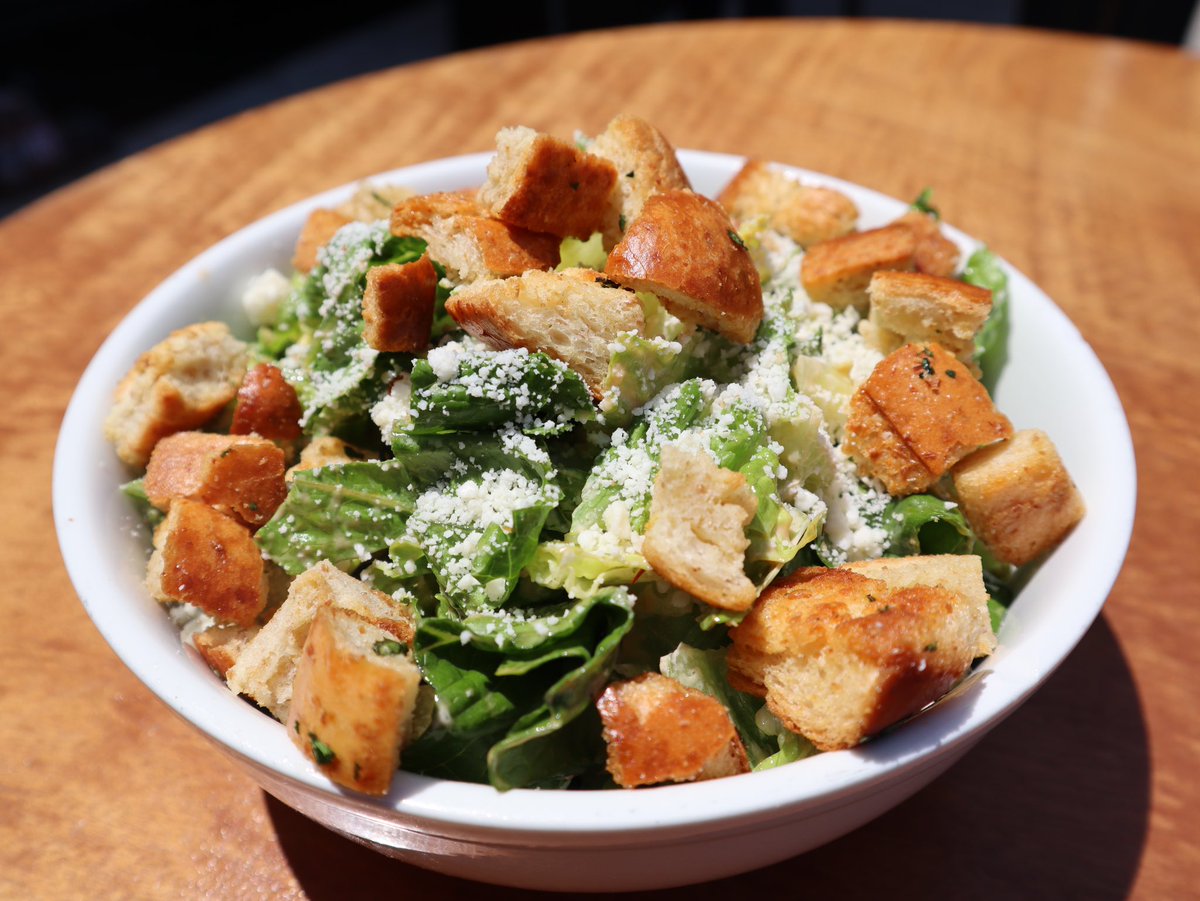 BrooklynAvePCO's tweet photo. Because the best part about eating a salad is the croutons! https://t.co/uHp7Ss9PGI