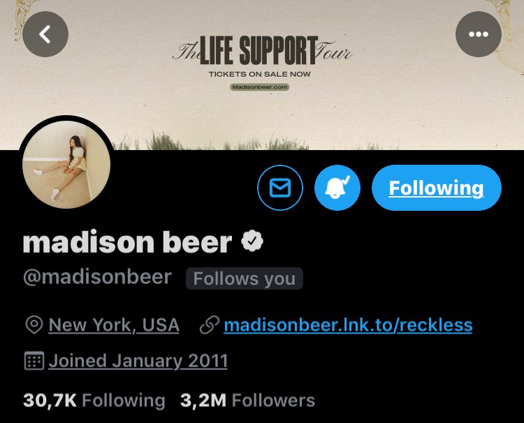 Madison Beer Argentina tweet media