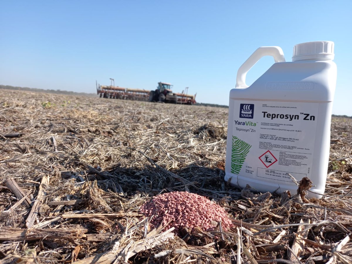 DiegoQu15337740's tweet photo. En Gral Pinedo arrancando #cerealplus de la mejor manera con Zn en la semilla, evaluando junto con @AGDagro, las mejores propuestas de Nutrición adaptadas a la zona. Consulta más sobre nuestras soluciones #trigo @YaraArgentina @SebasMM13 @EduardoCasado16 https://t.co/Wu69S0Pblz