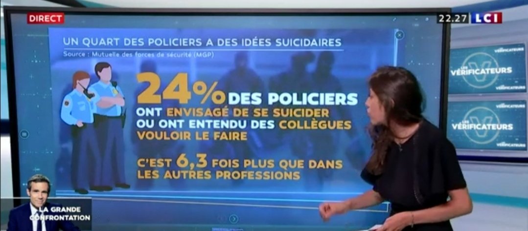 ManonSLAPORTE_'s tweet photo. "Nos policiers souffrent depuis trop longtemps. Il faut entendre leur voix et répondre par des actes, des moyens. Rendre leur honneur comme l'a déclaré @vpecresse ds une lettre ouverte. Attaquer et désavouer @PoliceNationale c'est s'attaquer à la République. Il faut réagir vite" https://t.co/PcqP5UTmUv