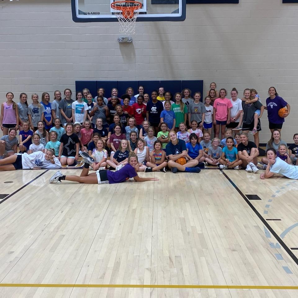 JD_NHBBALL's tweet photo. From the coaches to the players and campers too, a great first day of work! If you missed today, come on up tomorrow and Wednesday from 1-4. #WhiteCo https://t.co/Ol92i7uNBE